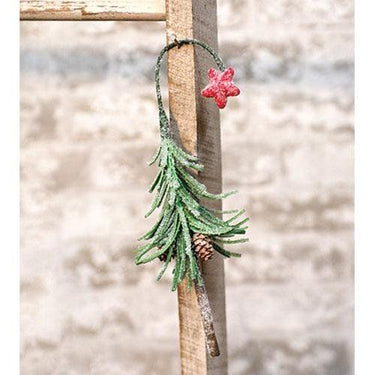 Snowy Shooting Star Mini Tree Ornament - The Fox Decor